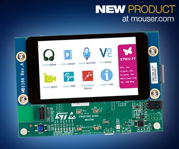 STMicroelectronics' STM32F769 Discovery Kit with Touch LCD Screen
